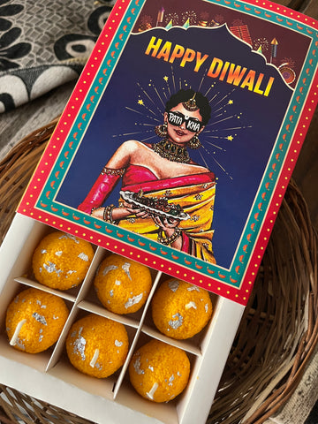Diwali Laddoo Candles - Hamper pack of 12
