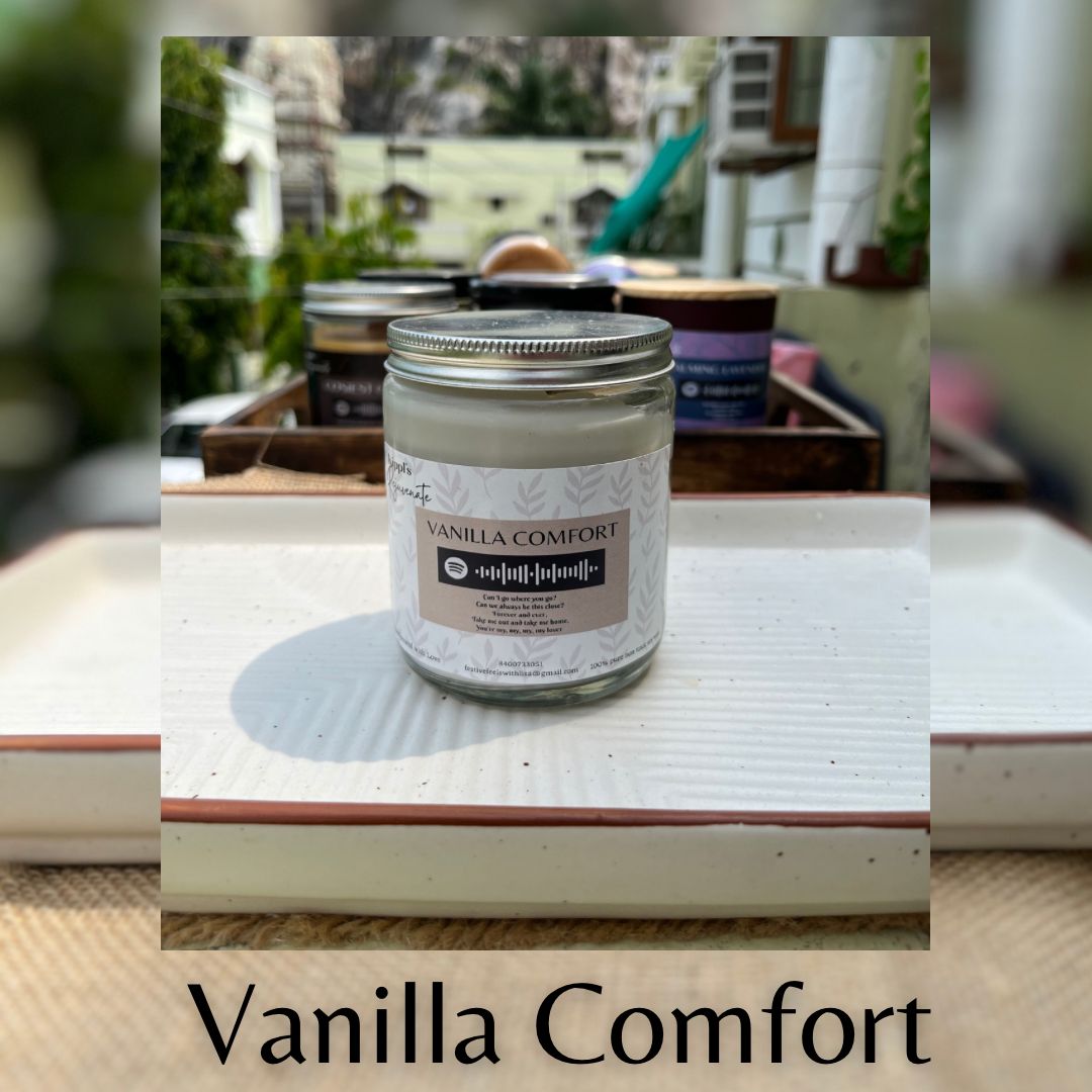 Vanilla Comfort Scented Jar Candle