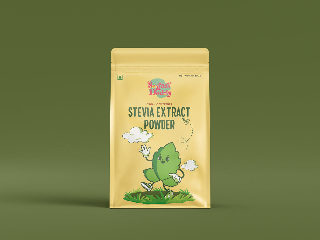 Sugar's Daddy Stevia Extract Powder- Zero Calorie Sweetener - 500gms pack