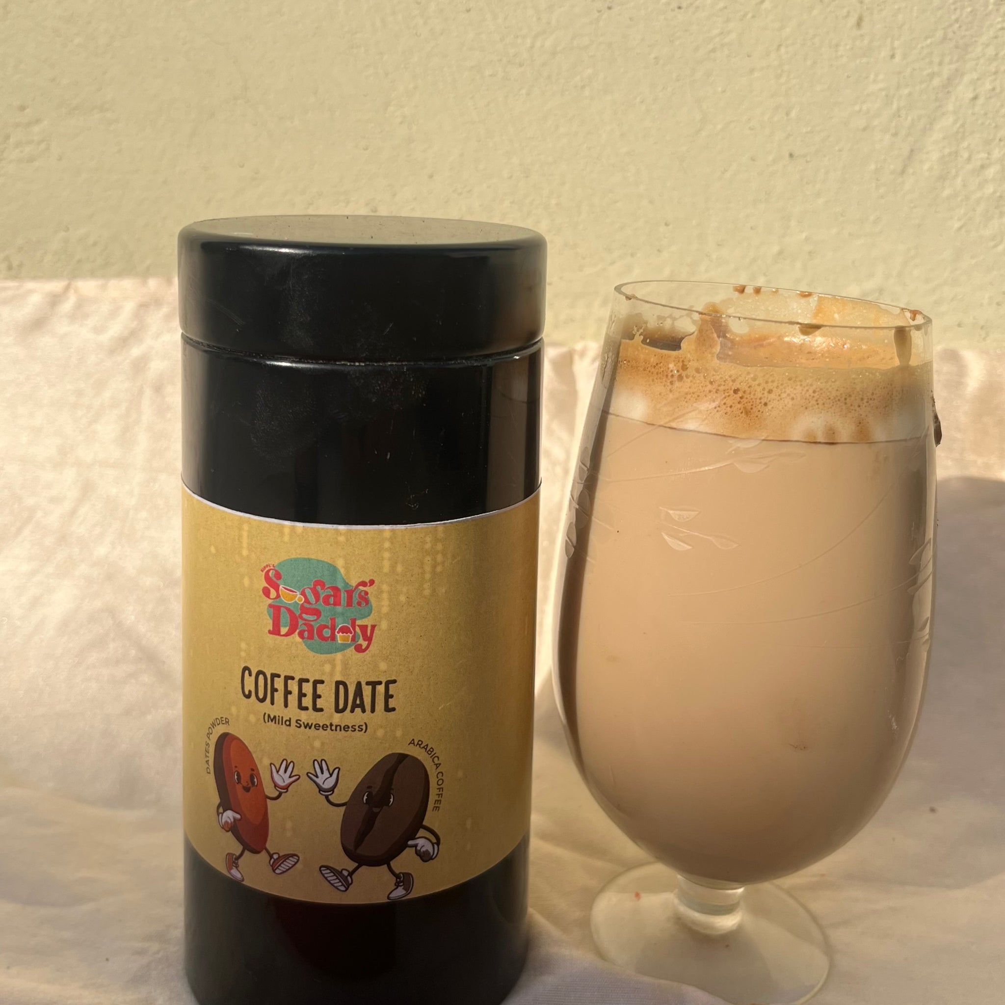 Coffee Date - A perfect blend of Dates powder with Arabica Coffee powder for caramel sweetness- 250gms