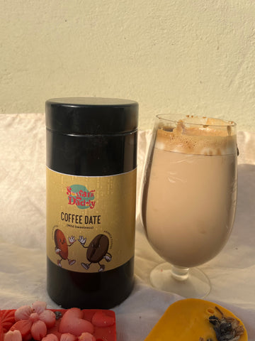 Coffee Date - A perfect blend of Dates powder with Arabica Coffee powder for caramel sweetness- 250gms