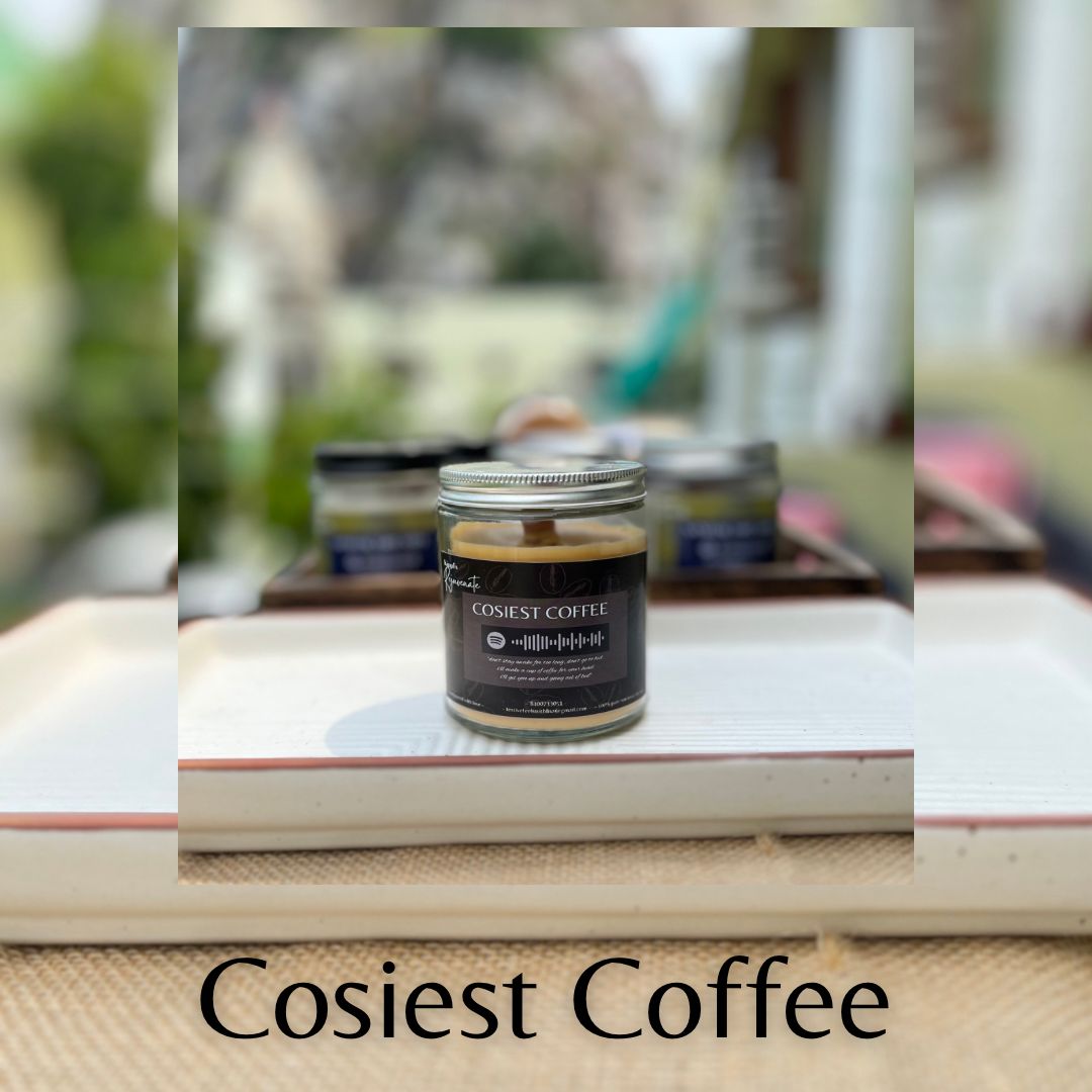 Cosiest Coffee Scented Jar Candle