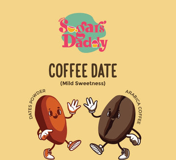 Coffee Date - A perfect blend of Dates powder with Arabica Coffee powder for caramel sweetness- 250gms